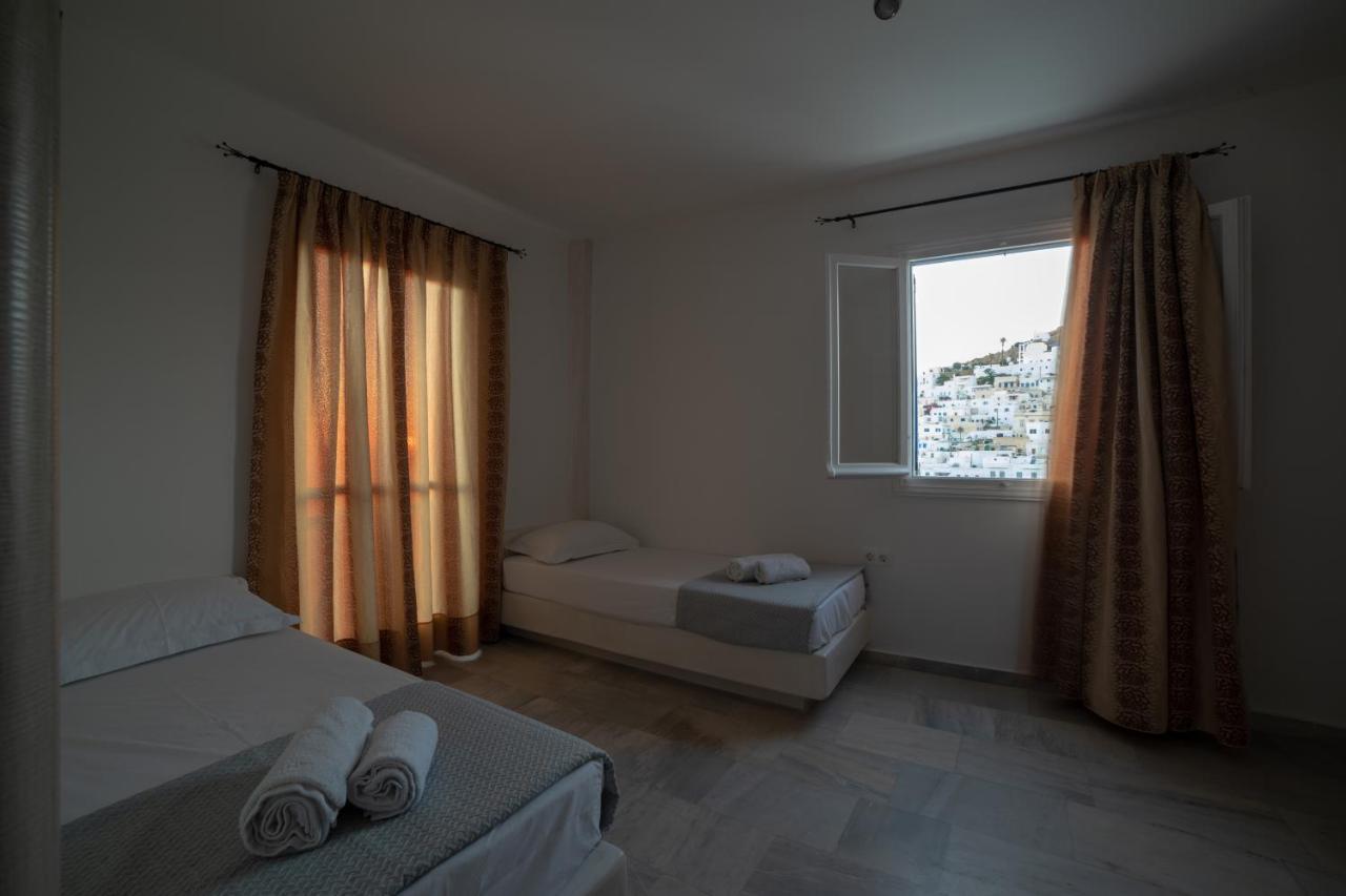 Aphrodite Hotel & Apartments Chora  Bagian luar foto
