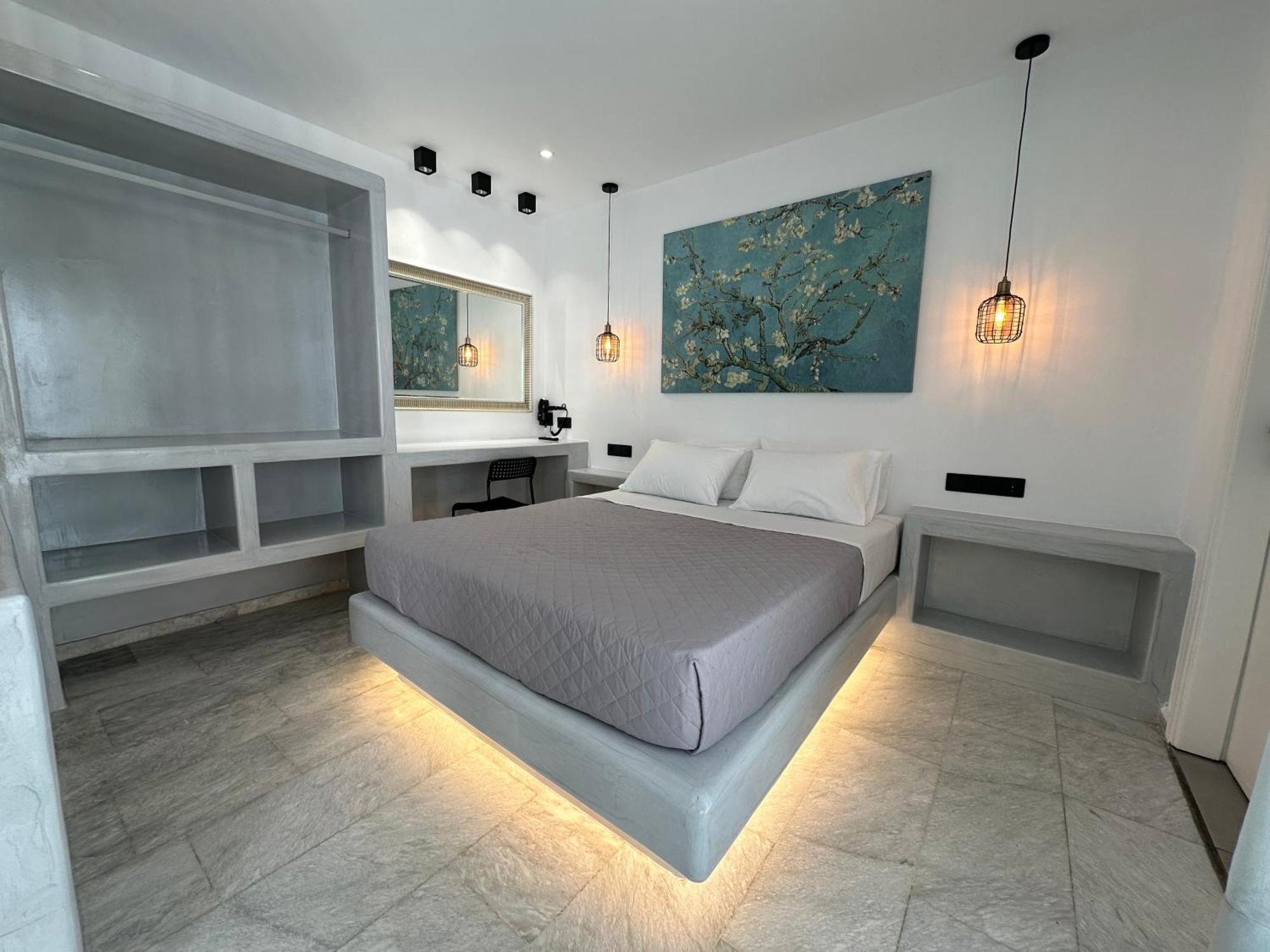 Aphrodite Hotel & Apartments Chora  Bagian luar foto