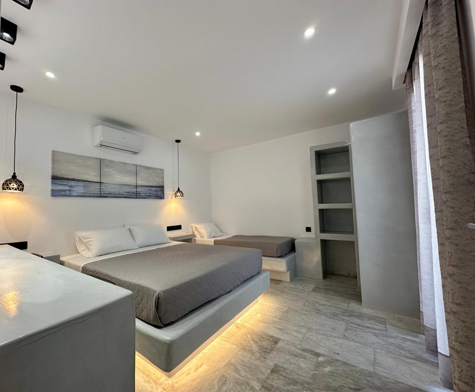 Aphrodite Hotel & Apartments Chora  Bagian luar foto