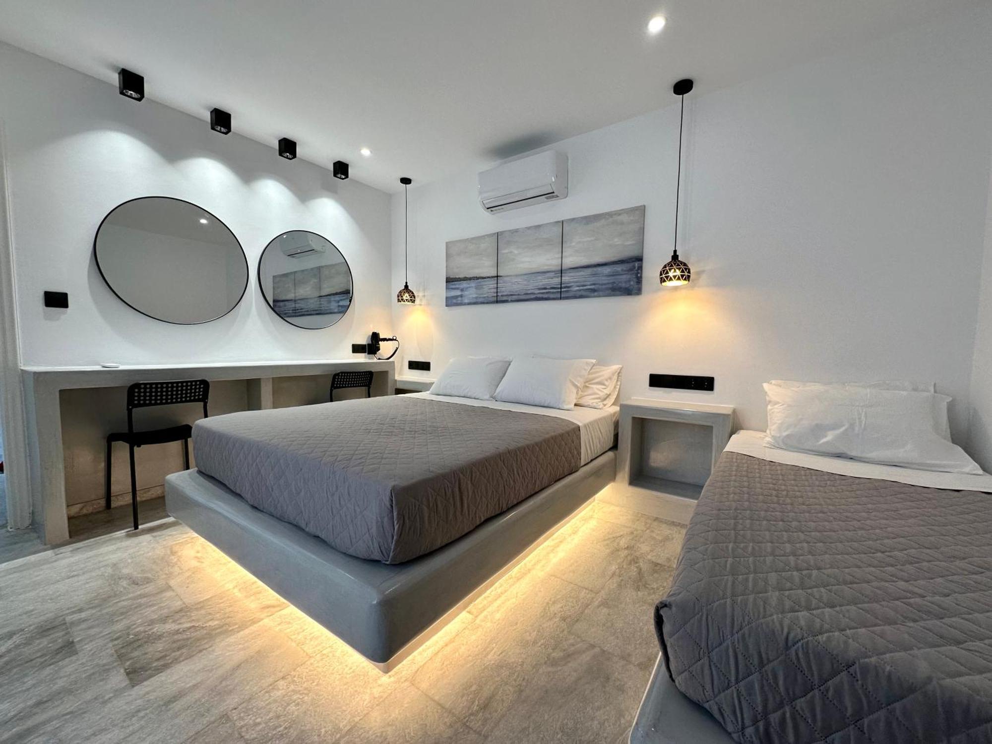 Aphrodite Hotel & Apartments Chora  Bagian luar foto