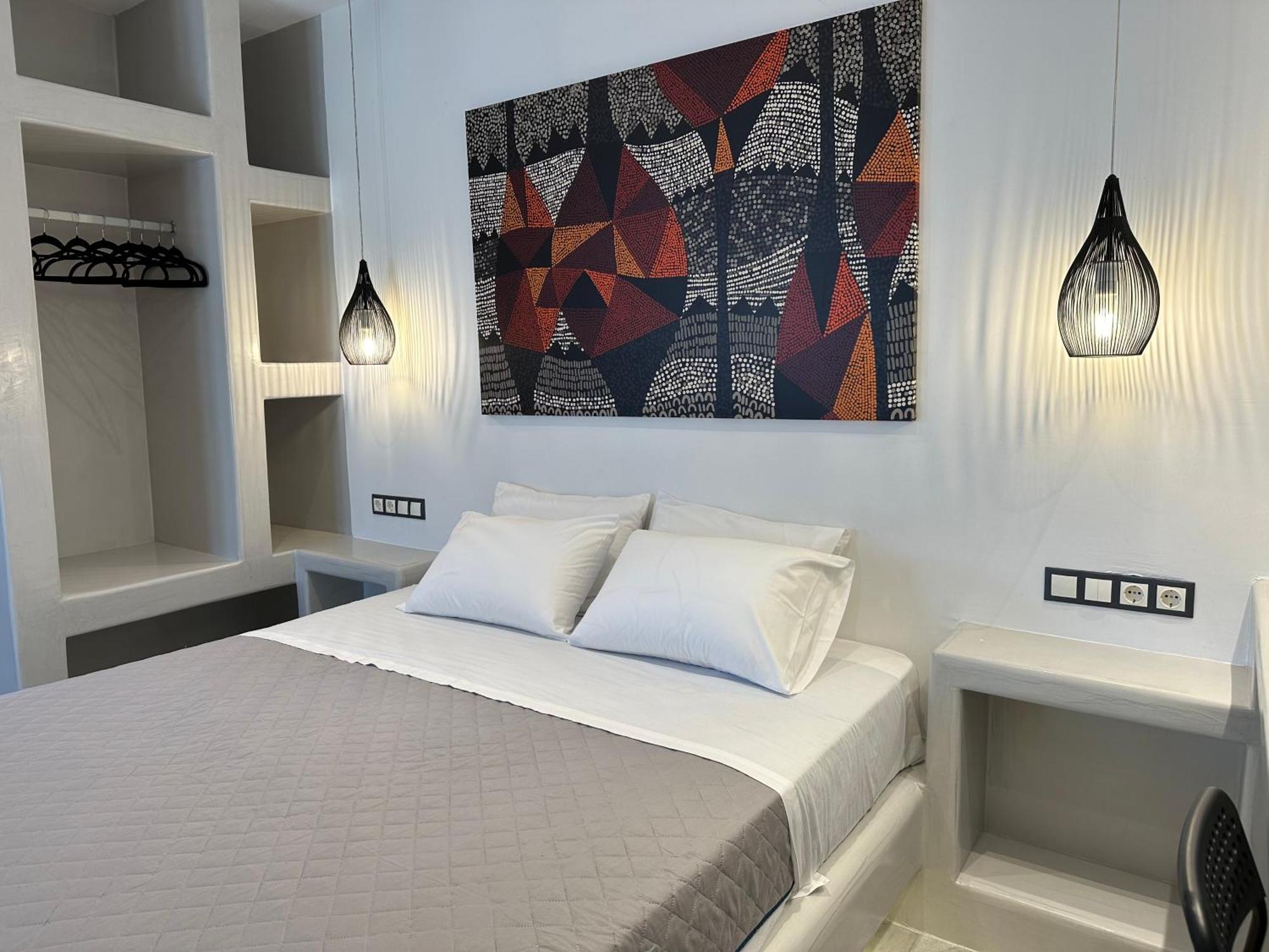 Aphrodite Hotel & Apartments Chora  Bagian luar foto