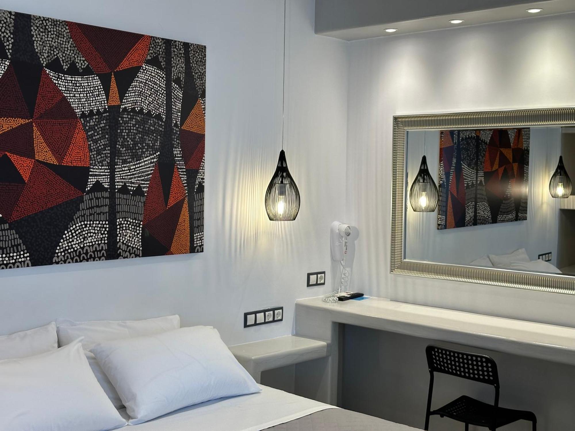 Aphrodite Hotel & Apartments Chora  Bagian luar foto
