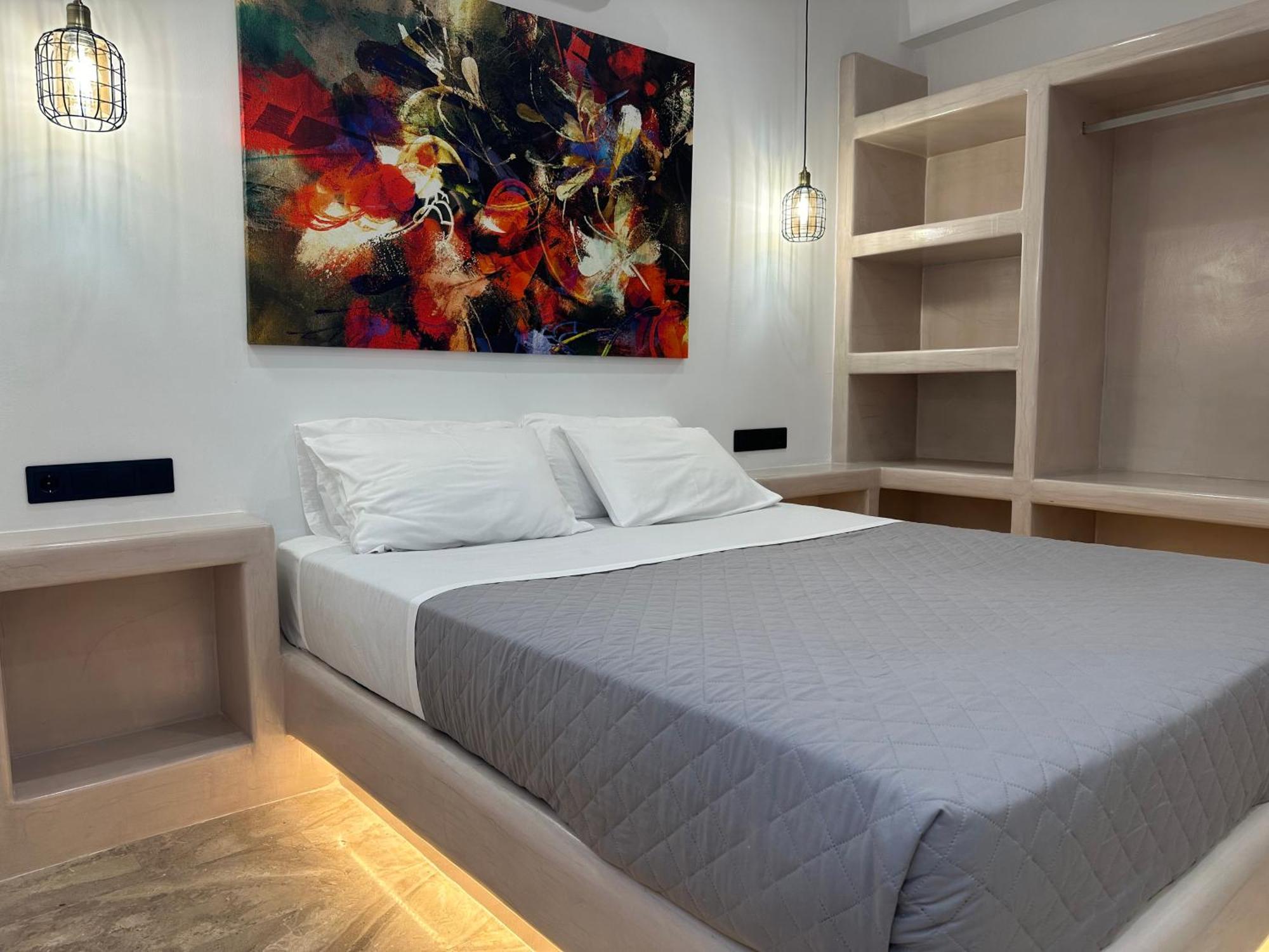 Aphrodite Hotel & Apartments Chora  Bagian luar foto