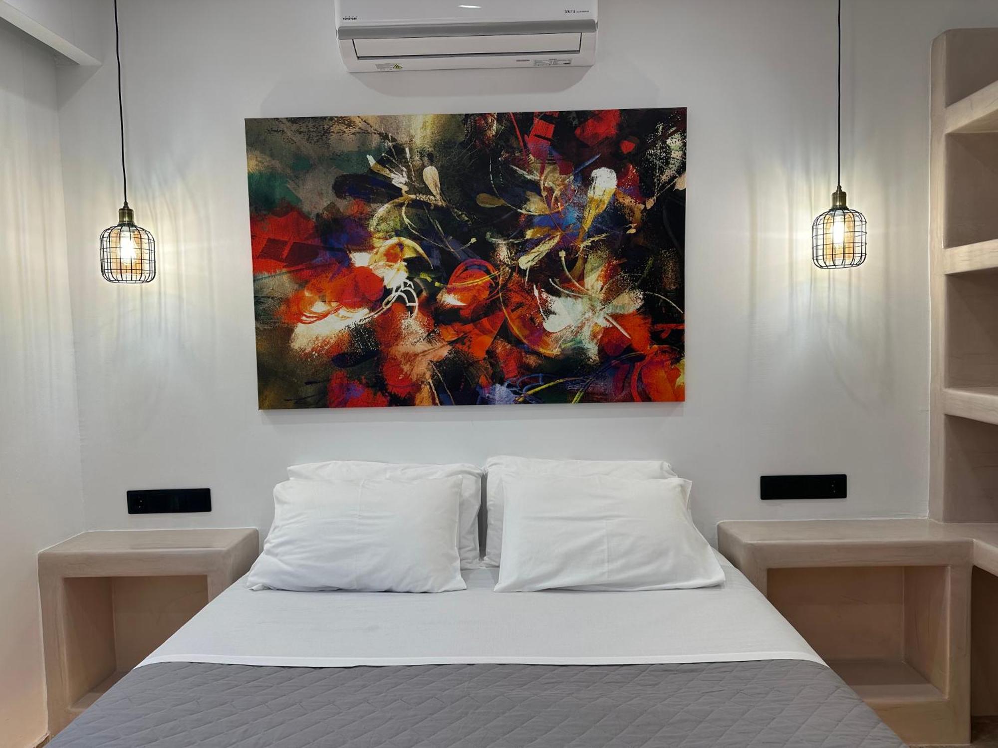 Aphrodite Hotel & Apartments Chora  Bagian luar foto
